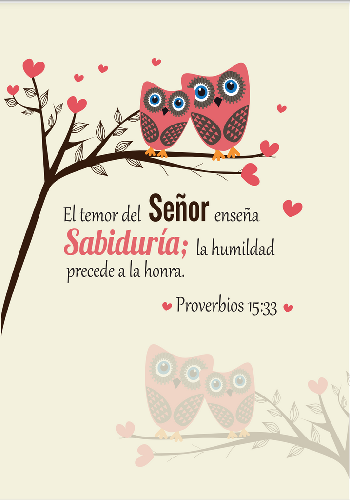 Sabiduría – Proverbios 15:33 – Diario y Cuaderno de Notas