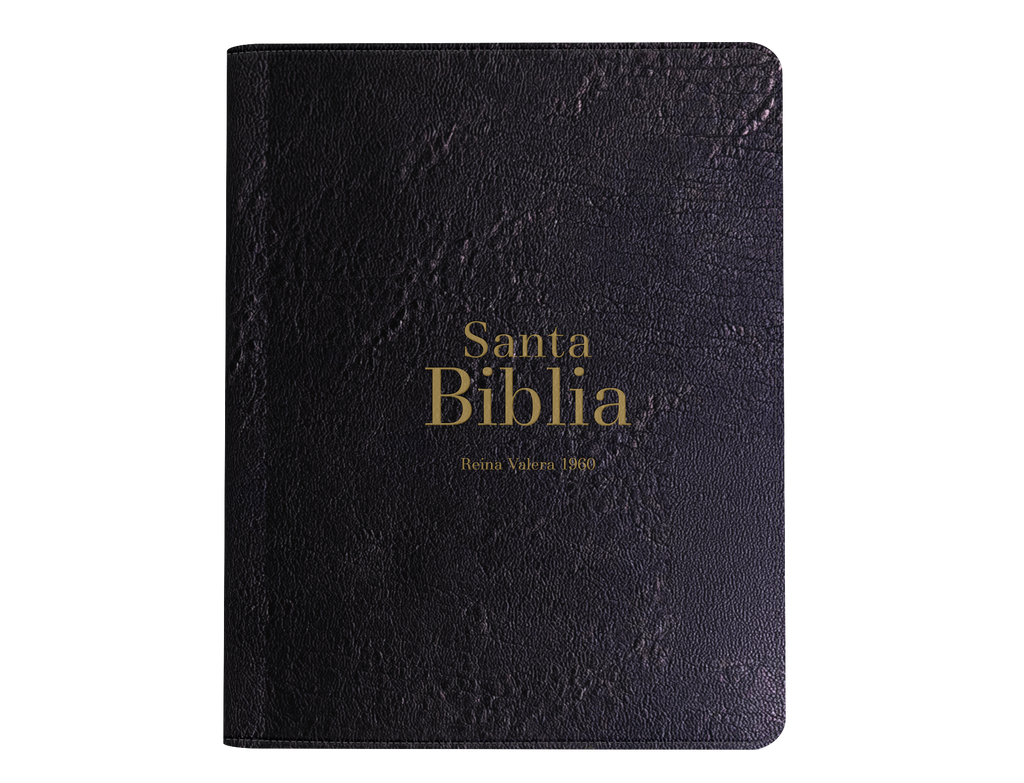 BIBLIA RVR 1960 BOLSILLO SIMIL PIEL NEGRO