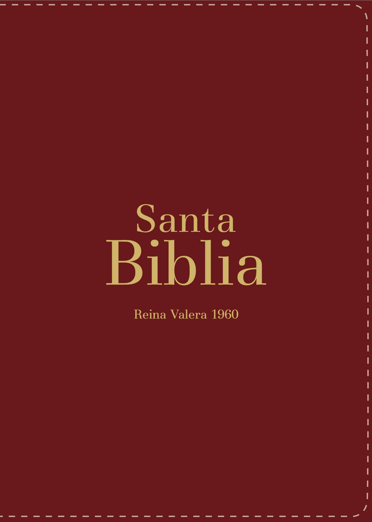 BIBLIA RVR 1960 BOLSILLO SIMIL PIEL BORGONA