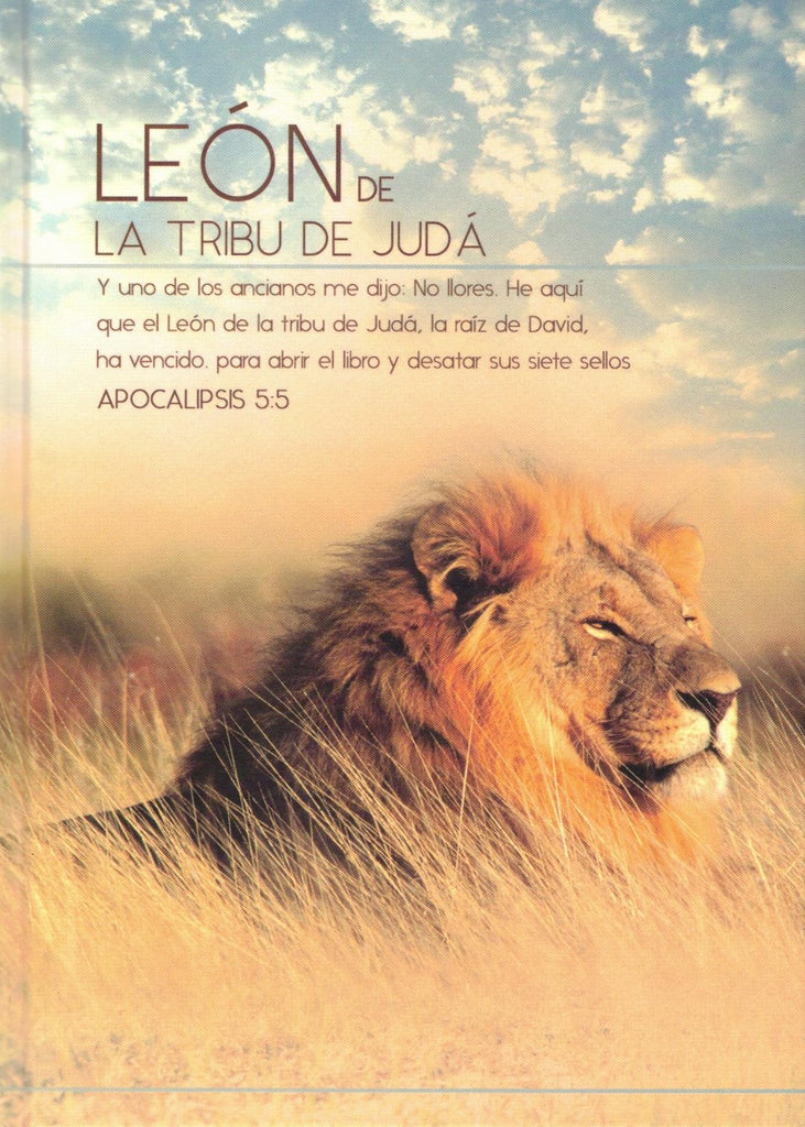 Leon de la Tribu de Judã� Apocalipsis 5:5 - Diario y Cuaderno de Notas