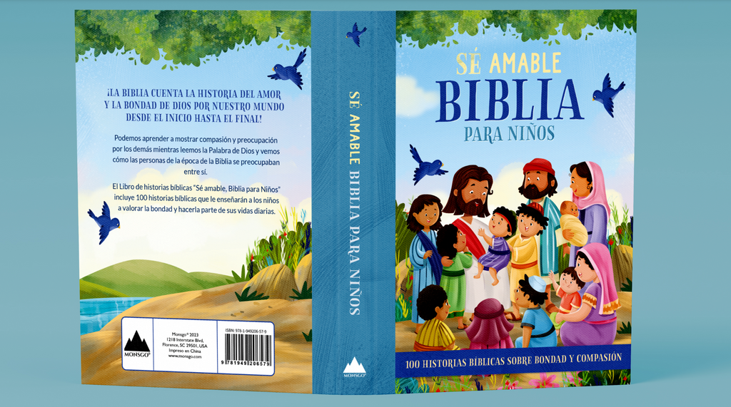 Biblia para Niños Sé Amable Tapa Dura – Monsgo