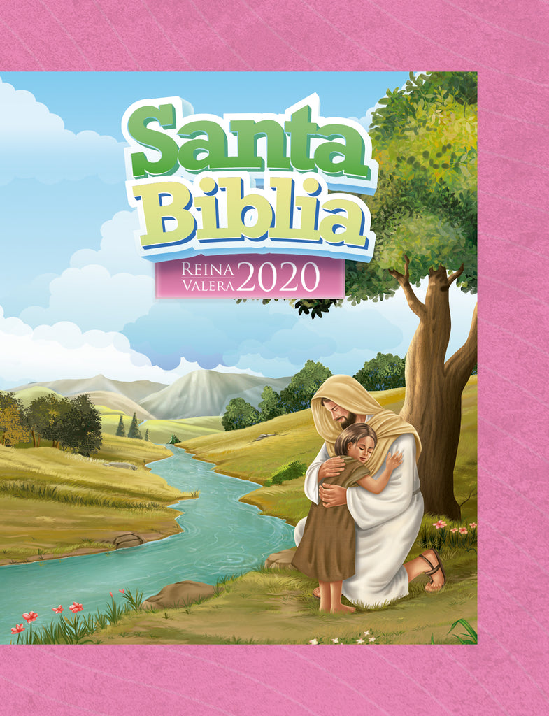 Biblia RVR 2020 para Niñas Rosada Tapa Dura