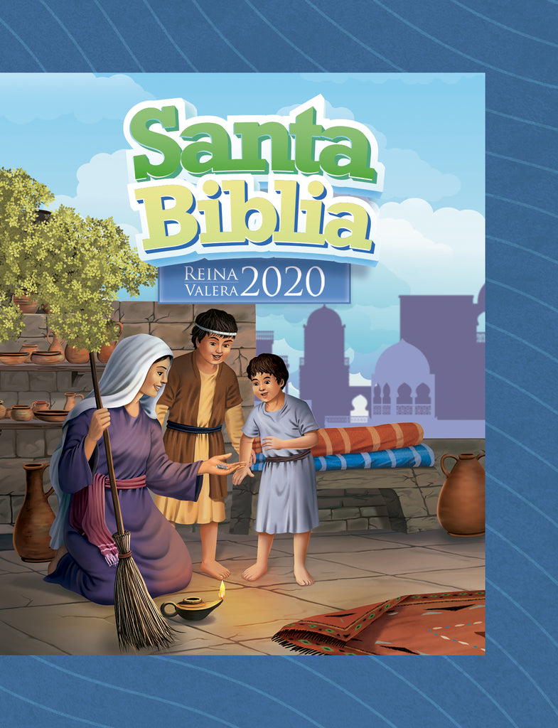 Biblia RVR 2020 para Niños Azul Tapa Dura